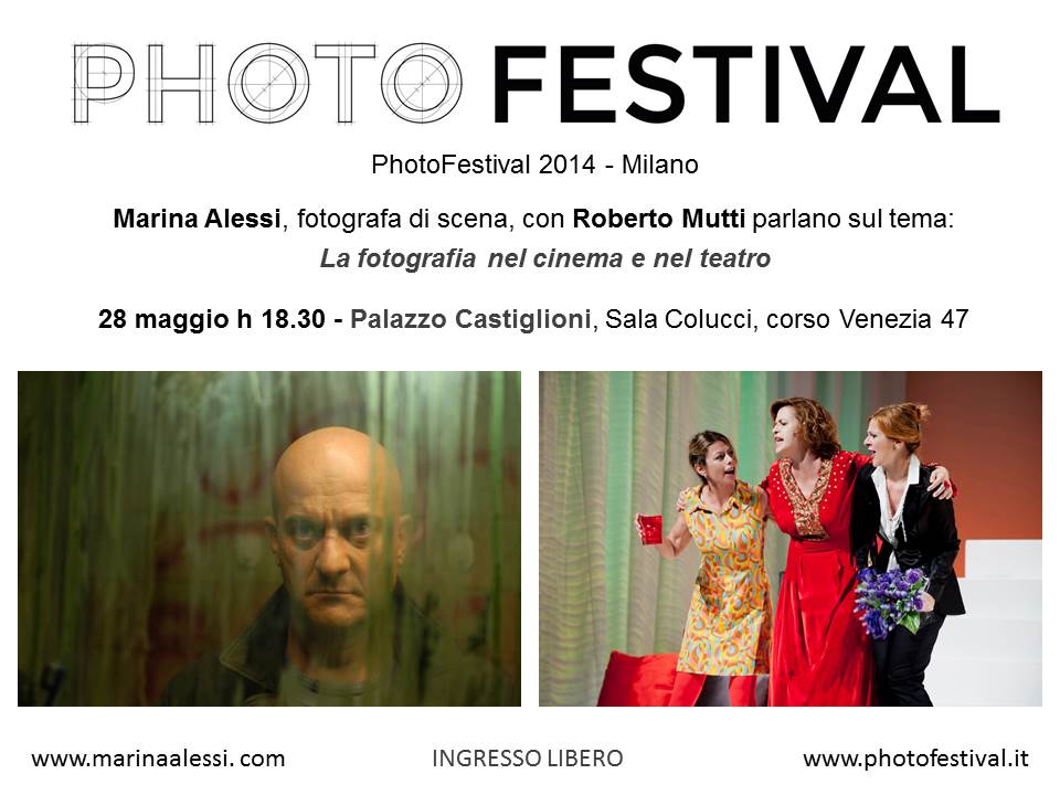 Photofestival:la fotografia nel cinema e nel teatro